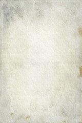 sheet of old, soiled paper background, grunge texture