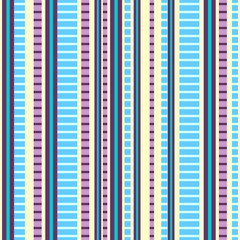 Cute seamless pattern with colorful stripes