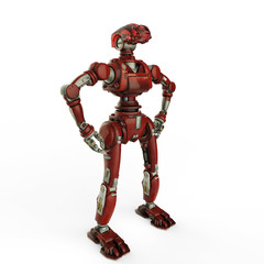 soldier robot stand up