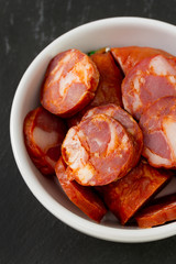 chorizo in bowl