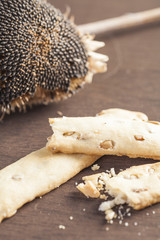 Bread with sunflower seeds