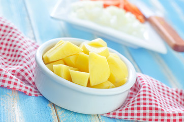 raw vegetables