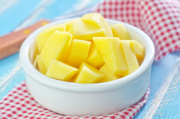 raw potato