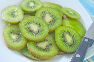 Fototapeta premium fresh kiwi