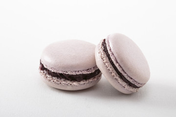 macaroon on a white background
