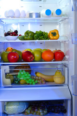 Refrigerator full of food © Africa Studio