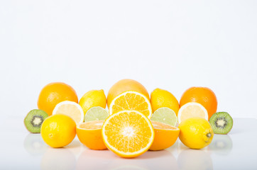 Colorful fruits