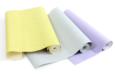 Wallpapers isolated on white