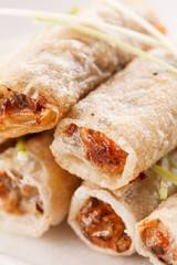 roll food wrappers