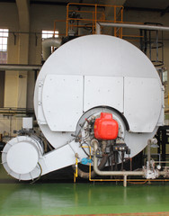 Industrial duel fuel 35000 lbs steam boiler