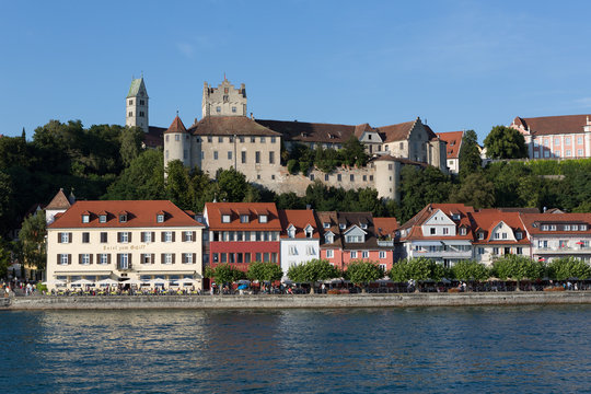 Stadtbild von Meersburg