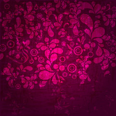 Vintage floral background