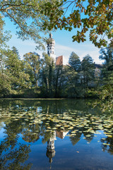 Spiegelung am Höglwörther See