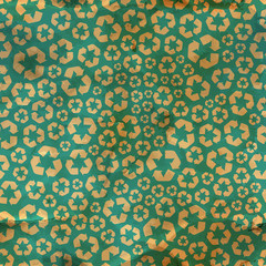 Recycle. Seamless pattern.