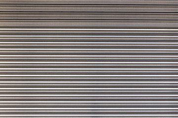 Obraz premium Stainless roller door.