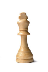 White king chess piece
