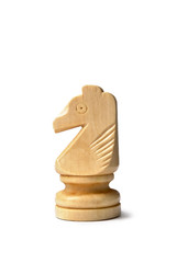 The white knight chess piece