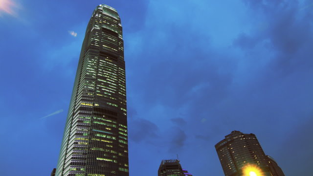 Time lapse video of IFC build in Hong Kong