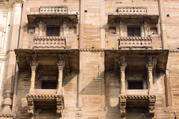 Haveli (mansion) in Varanasi, India