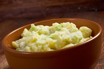 Dish of Colcannon potato