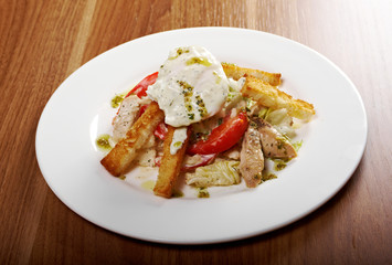 Grilled chicken fillet