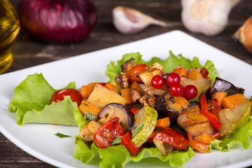 Roasted vegetables