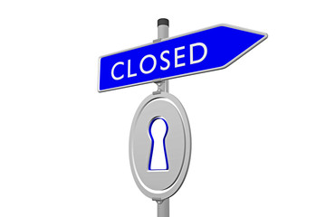 Konzept Sicherheit vs Unsicherheit