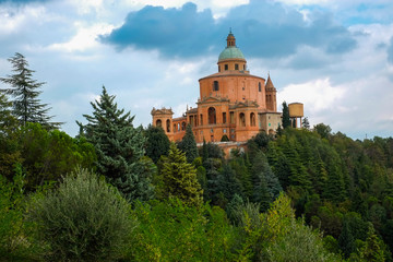 Fototapeta na wymiar San Luca Sanctuary