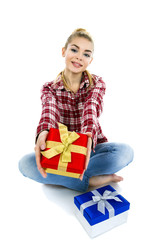 Girl with gifts