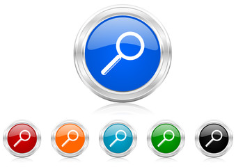 search icon vector set