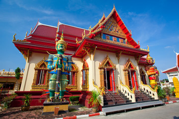 Naklejka premium Guardian of temple