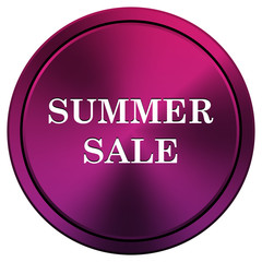 Summer sale icon