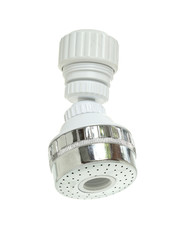 Faucet aerator isolated on white background