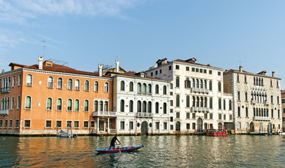Fototapeta na wymiar Grand Canal in Venice.