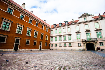 Fototapeta premium Zamek Królewski na starym mieście w Warszawie