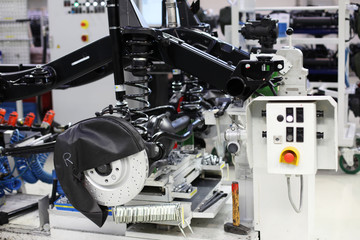 Maschine in der Fabrik
