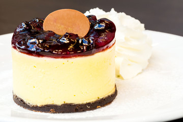 blueberry cheesecake