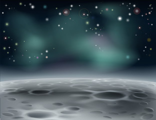 Obraz premium Moon background