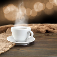 hot coffee