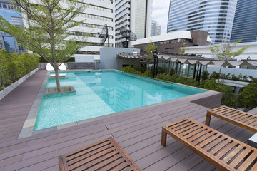 outdoor swimming pool