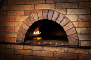 A traditional oven for cooking.