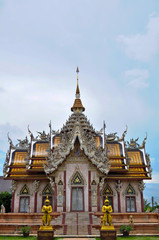 Obraz premium Church of Wat Sirsa Thong Nakhon Pathom province, Thailand.