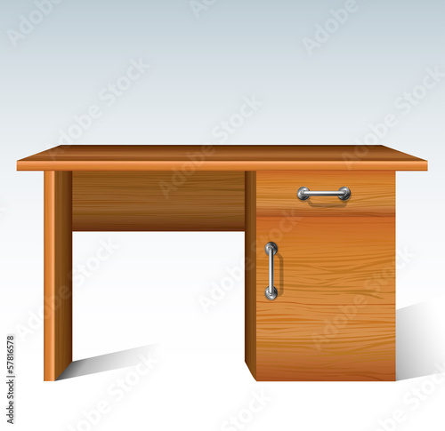 "Wood desk" Stock image and royalty-free vector files on Fotolia.com - Pic 57816578