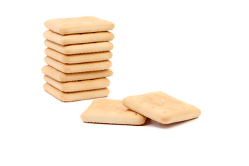 Saltine soda cracker.