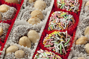 Colorful Turkish cookies