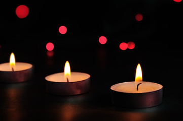 three candles