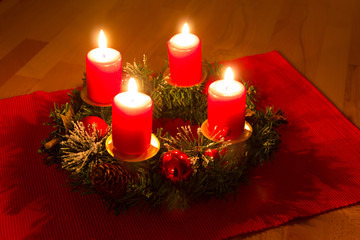 Advent wreath