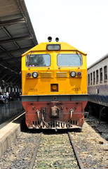 Train at Bangkok Railway Station