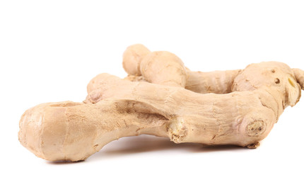 Close up of freshh ginger root.