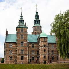 Obraz premium Royal residence in Rosenborg slot, Copenhagen, Denmark.